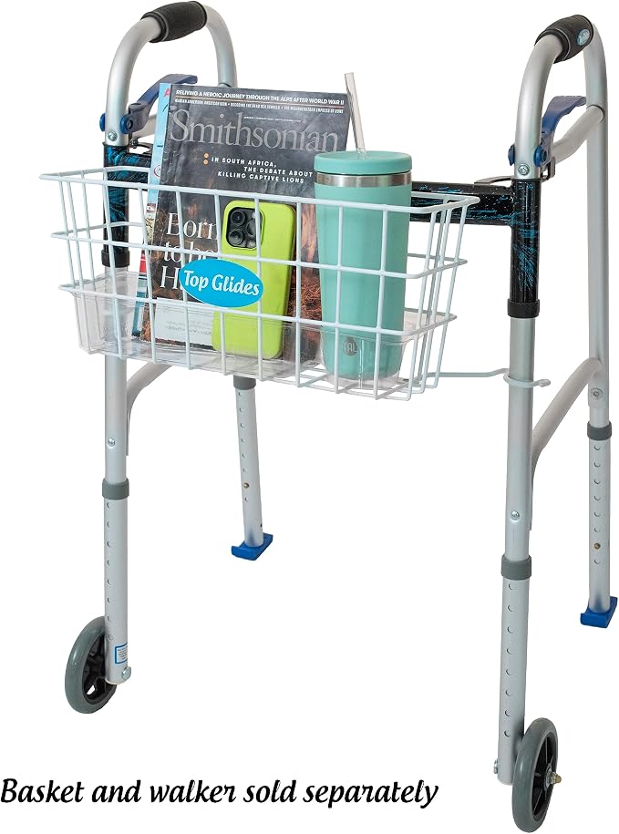 Heavy Duty Clear Plastic Insert/Tray/Cup Holder for Walker Basket