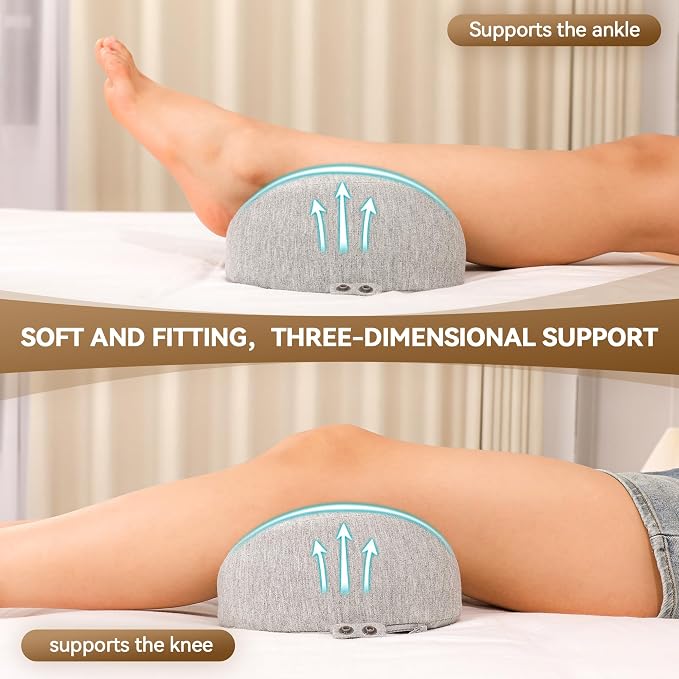 wefaner Knee Pillow for Side Sleepers Leg Pillow,Leg Knee and Foot Support Relieve Pain,The Elderly, Pregnant Women Leg Knee and Foot Support Relieve Pain