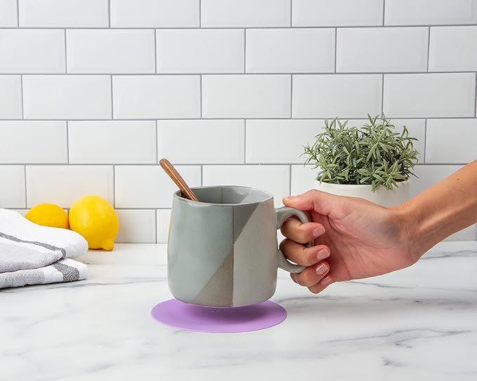 Jar Opener (4PK) - Rubber Jar Gripper for Weak Hands - Bottle Opener for Arthritic Hands - Jar/Lid Opener Gripper Pad - Non Tear - Coaster - Trivet