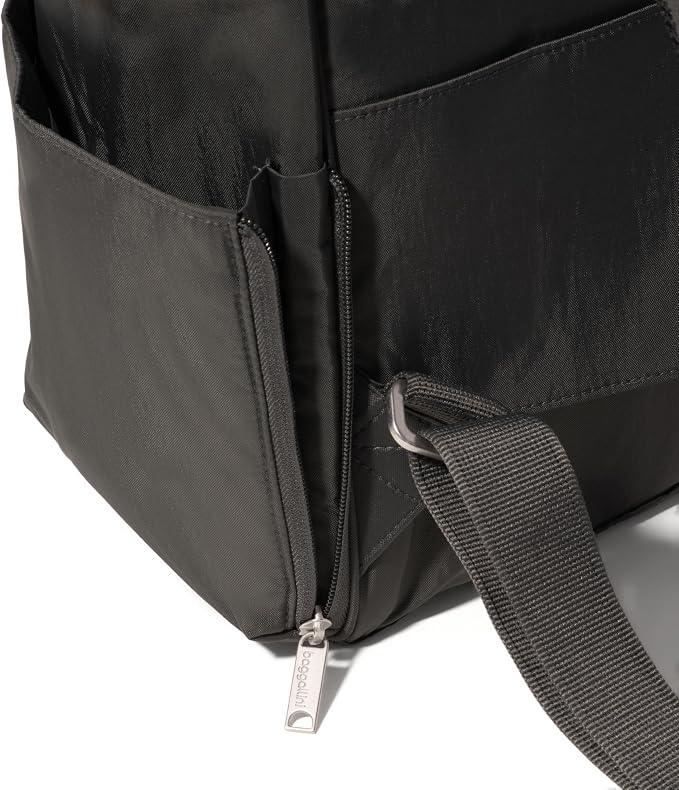 Baggallini Securtex Anti-Theft Windsor Backpack for Travel, Work & College, RFID & Locking Zipper, Up to 16" Laptop