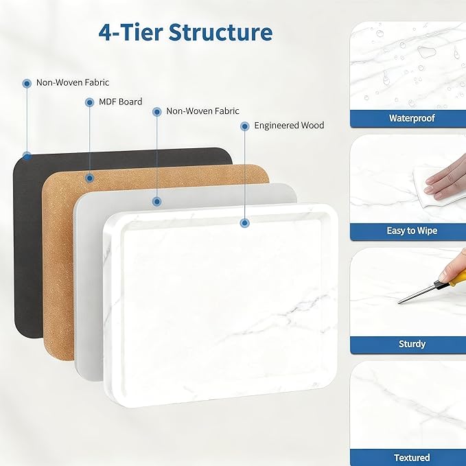 C Table End Table Adjustable Height, 360°Swivel TV Tray Table for Small Spaces, Side Tables with Wheels for Living Room and Bedroom, Bed (White)