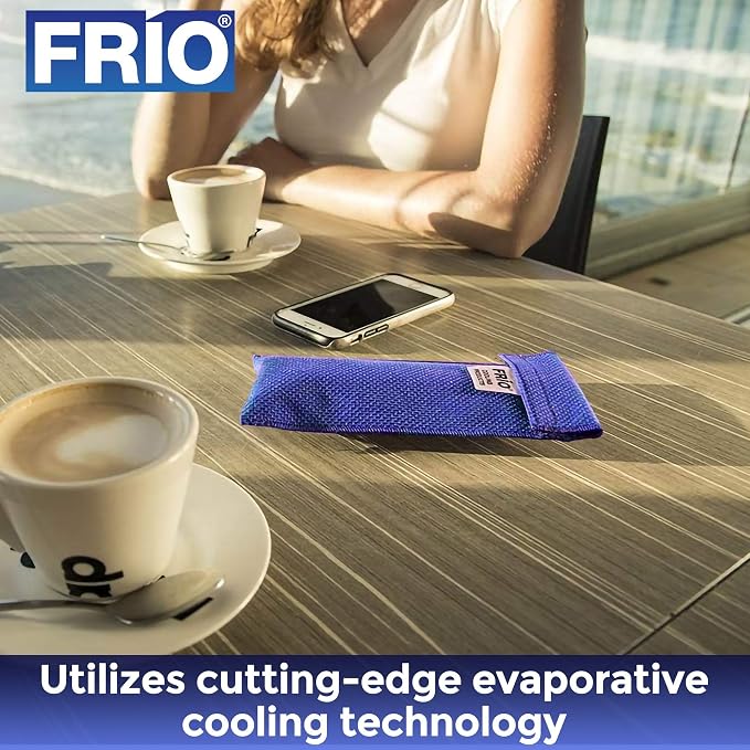 FRIO Cooling Wallet - Insulin & GLP-1 Cooler for 45+ Hours - GLP-1 Shots Holder - Blue - Individual