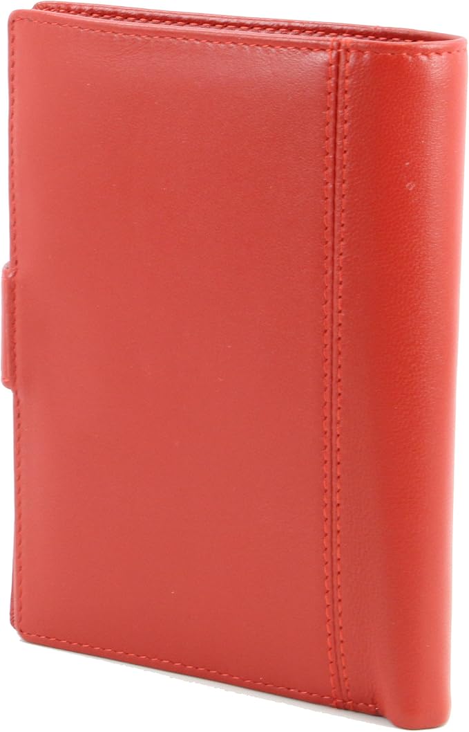 Genuine Sheep Leather Smart Family Size Passport Travel Wallet/Holder - (So Good)