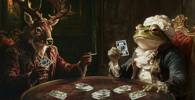 Queen's Court: A Duel Of Dignitaries | A Card Game For Friends and Family |
