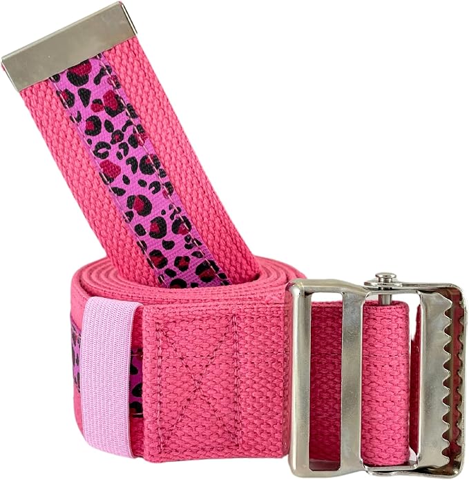 Secure Gait Belt for Seniors with Metal Buckle - Transfer and Walking Standing Aid Elderly, Physical Therapy, Nurses