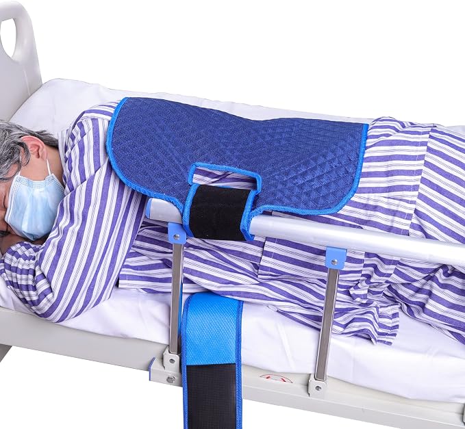 Patient Turning Device Belt,Elderly Bed Transfer Sling,Transfer Nursing Sling for Patient,Elderly Safety Lifting Aids,Turn Over Aids with Touch Fastener,Patient Care Back Lifting Strap,45cm*168.5cm