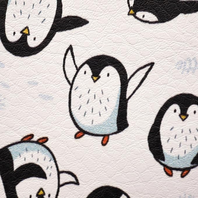 Passport Cover for Kids, Women and Men, Cute Travel Passport Holder (Penguin Pattern)