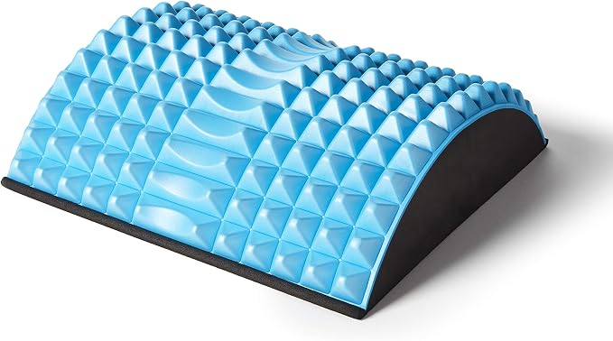 Kanjo Acupressure Back Pain Relief Pillow | Seat Cushion for Lower Back Lumbar Support & Back Stretcher for Lower Back Pain Relief | Also Helps Relieve Spinal & Tailbone Pain