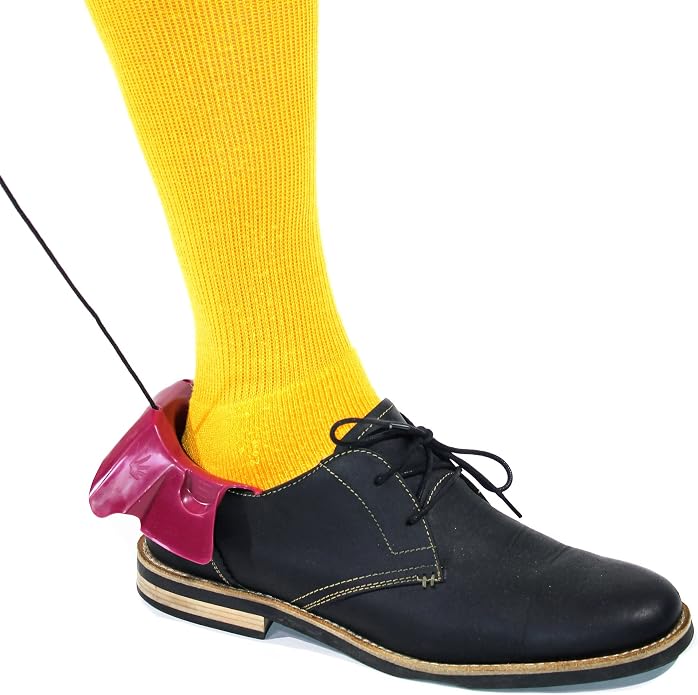 Shoe Horn Funnel (AKA Foot Funnel, 2-pack) Back-Friendly Ergonomic Shoehorn for Shoe Donning Shoe Horn Made in USA by Insightful Products- *As seen on TV*