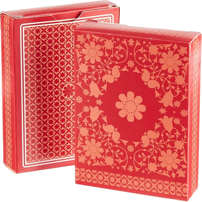 Rummy Card Game Kit - Classic Family Melding Game for 2-6 Players - Two Plastic-Coated Poker-Size, Standard Index Decks of 54 Cards + 25 Tear-Away Score Pads + Full Instructions for Gin Rummy