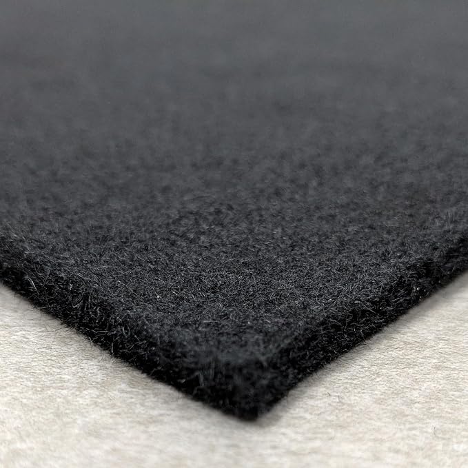 Waylander Carbon Felt Welding Blanket - Made in USA; Flame Retardant Fabric Up to 1800°F; Easy to Cut Fire Proof Mat