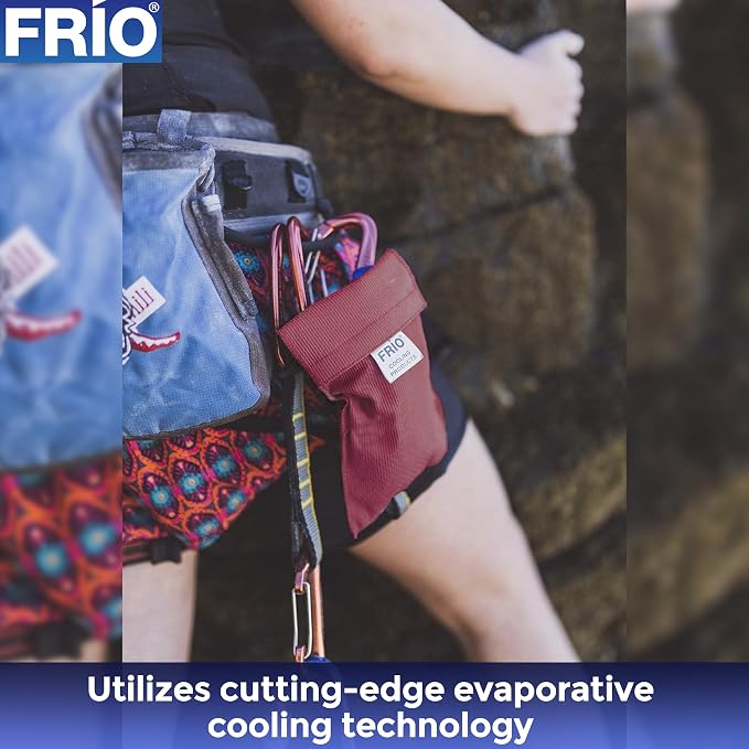 FRIO Cooling Wallet - Insulin & GLP-1 Cooler for 45+ Hours - Burgundy - Large
