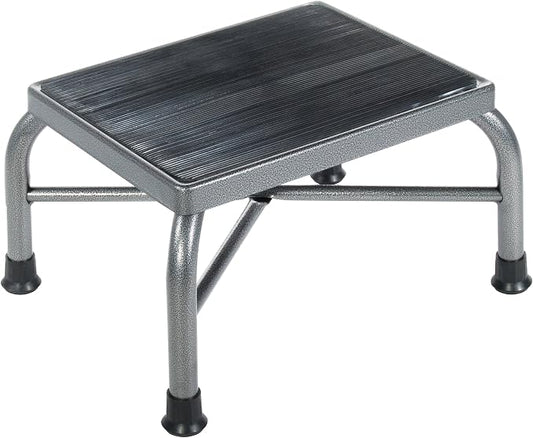 Drive Medical 13037-1SV Bariatric Heavy Duty Step Stool, Silver Vein