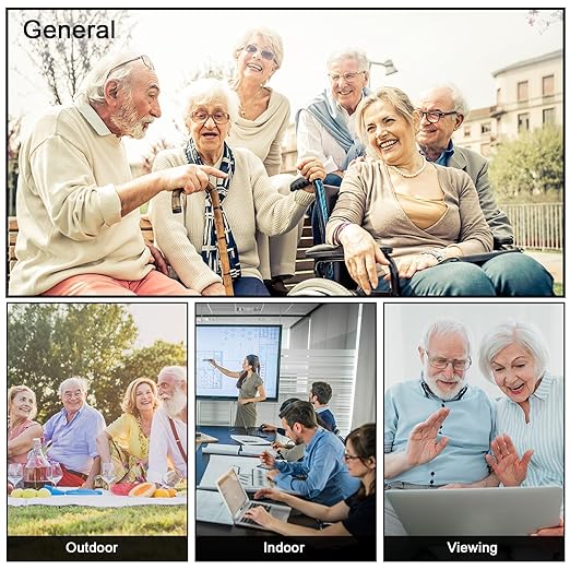 Not Amplifier True Hearing Aids Invisible 16 Channels Digital Rechargeable Hearing Aids for Seniors With Noise Cancellation with Charging Box