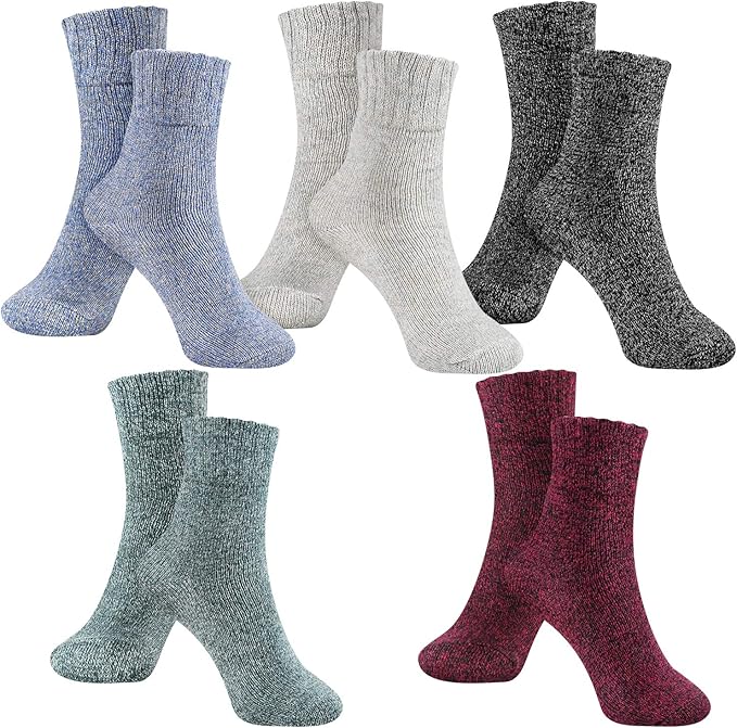 besky Warm Socks for Women Cozy Fuzzy Winter Socks