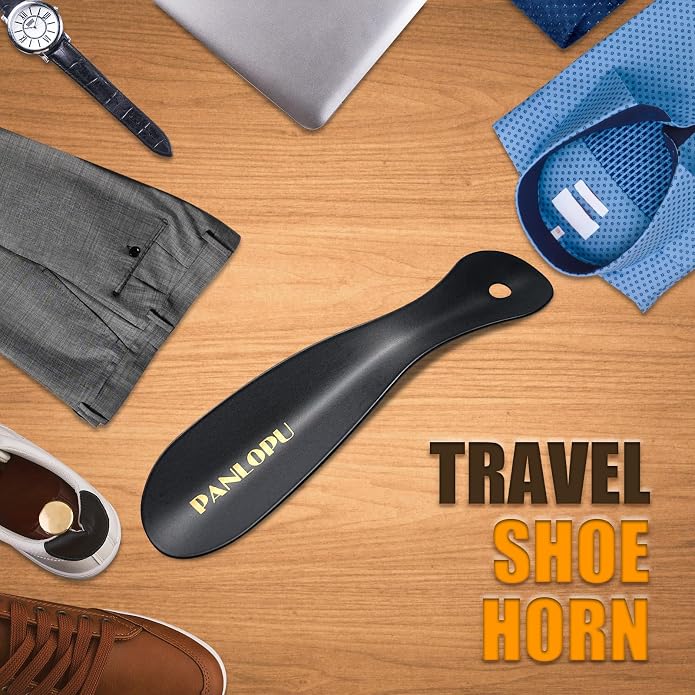 Metal Shoe Horn 7.5Inch Portable Quality Stainless Steeln Shoe Horn Fashion Travel