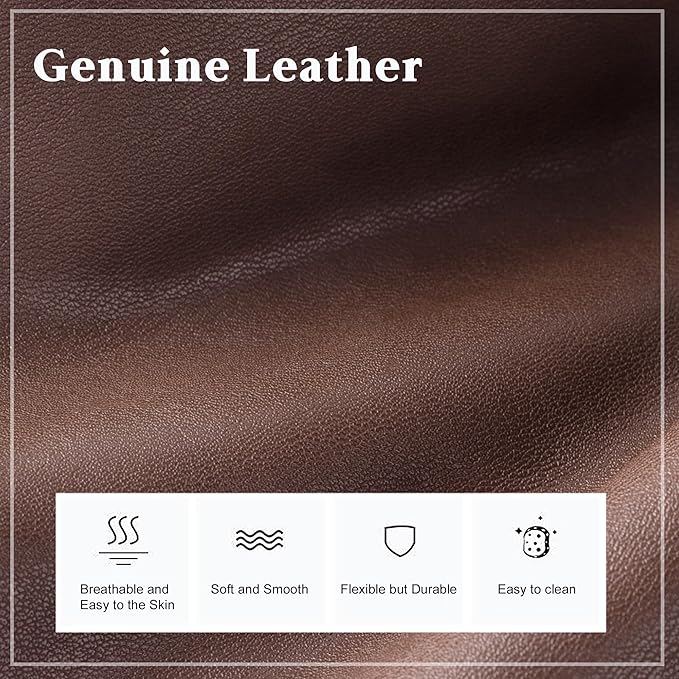 befen Genuine Leather Tote Bag for Women Work, Women's Leather Shoulder Bags Purses Satchel Handbags with Laptop Compartment