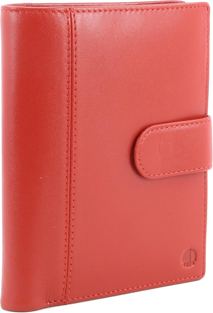 Genuine Sheep Leather Smart Family Size Passport Travel Wallet/Holder - (So Good)