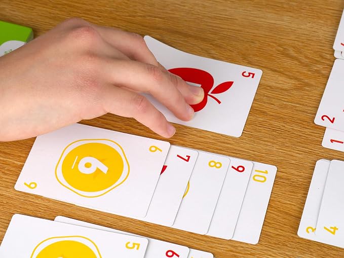 Regal Games Banapples Fun Card Game Set for Kids, Teens & Adults - 2-4 Player Card Games - Fun & Travel Playing Cards for Game Night (4 Decks, 40 Cards Each)