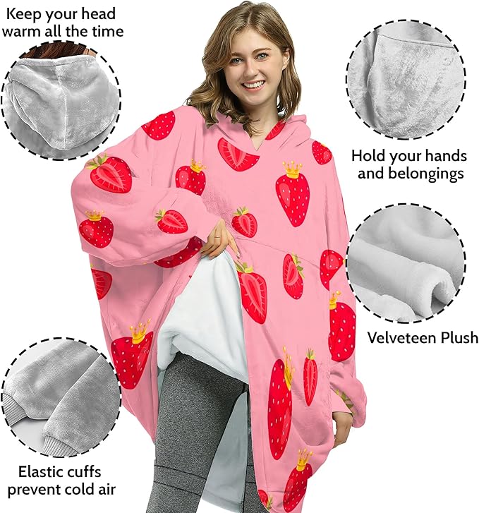 Wearable Blanket Hoodie For Mom Wife Best Ever Hoodie- Christmas Gift From Husband Daughter Anniversary Birthday