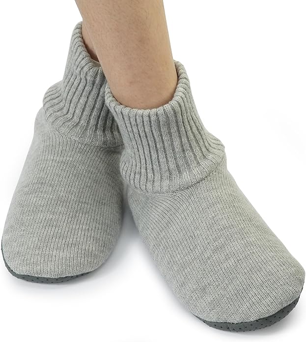 BenSorts Fuzzy Slipper Socks for Women Non Slip House Socks with Grips Gifts