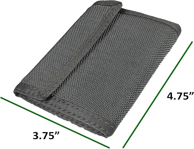 Sprocket Nylon Billfold Wallet with Zippered Coin Pocket (Grey Ballistic)