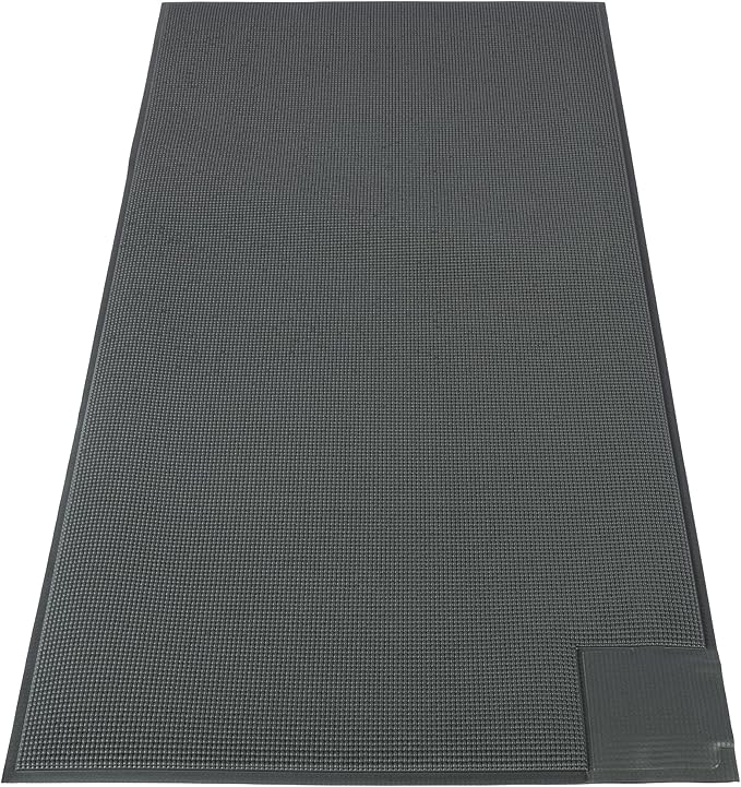 Smart Caregiver Floor Mat Alarm and Pager System - Includes Wireless Pager That Alerts When Someone Steps on The Durable 24in x 48in Floor Mat Sensor