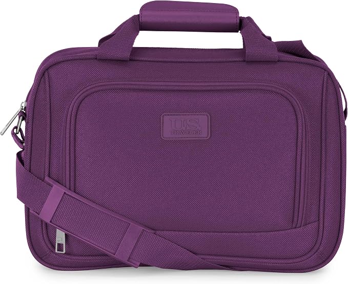 U.S. Traveler Rio 14" Travel Tote Bag, Lightweight 1200D Carry-On Bag for Women & Men