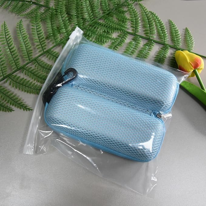 Unisex Semi-Hard Shell Eyeglasses Cases(3 Pack), Protective Case For Glasses