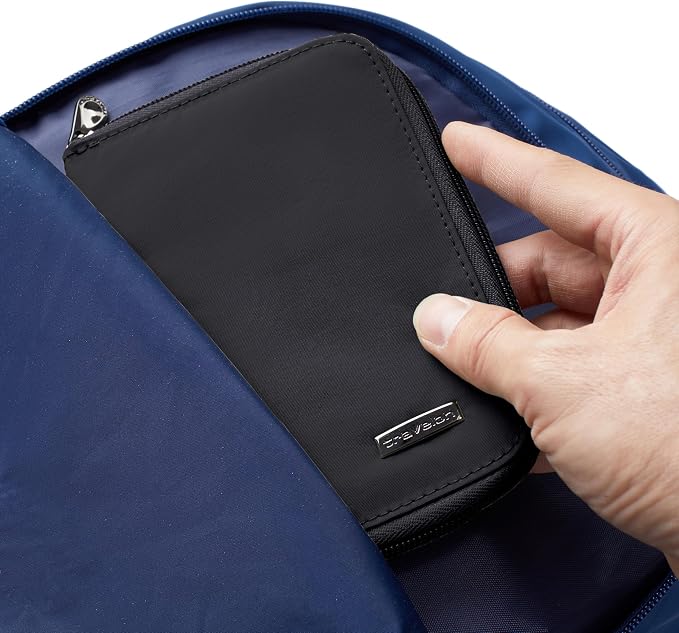 Travelon RFID Blocking Passport Zip Wallet