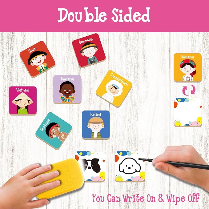 Hebayy 72 PCS Memory Matching Game, 36 Pairs Difference Face Memory Cards Never Forget A Face Matching Game, Educational Learning Toys for Preschool 3 4 5 6 Years Old