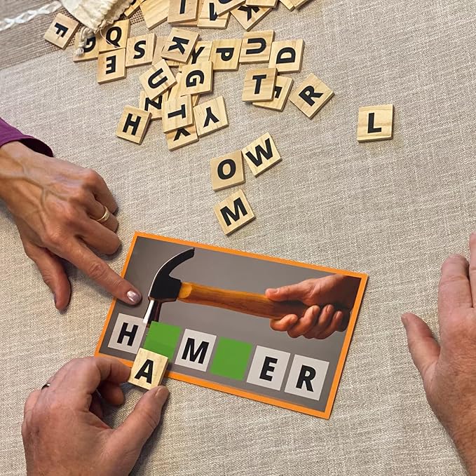 Generic Spell Check | Senior Word Game | Dementia Activities | Spelling Game | Alzheimer's Game | Dementia Gift | Nursing Home Activity