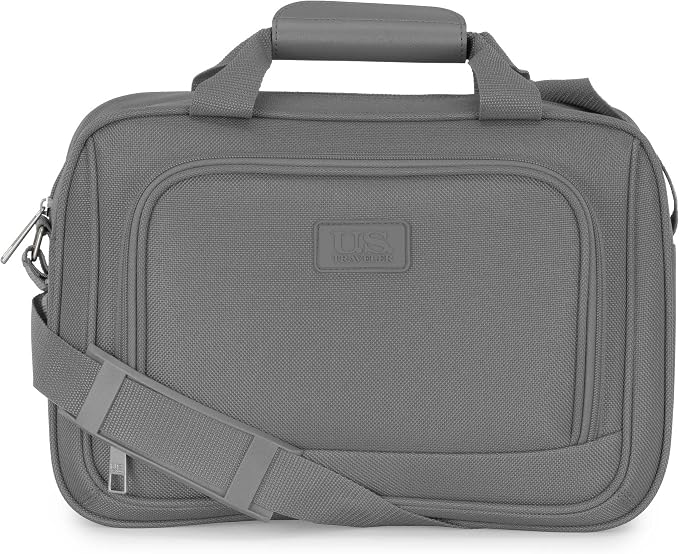 U.S. Traveler Rio 14" Travel Tote Bag, Lightweight 1200D Carry-On Bag for Women & Men