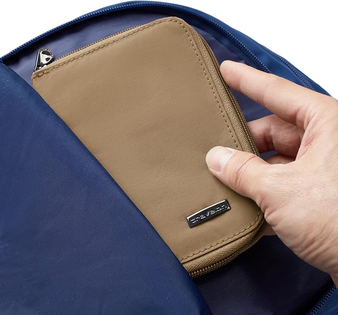 Travelon RFID Blocking Passport Zip Wallet