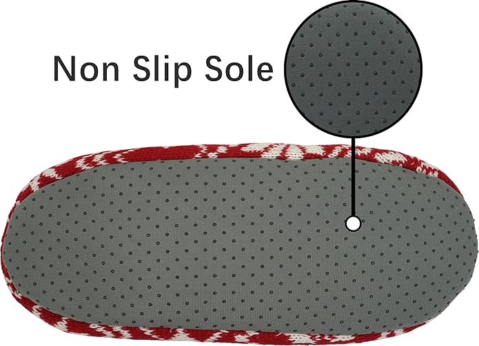 BenSorts Fuzzy Slipper Socks for Women Non Slip House Socks with Grips Gifts