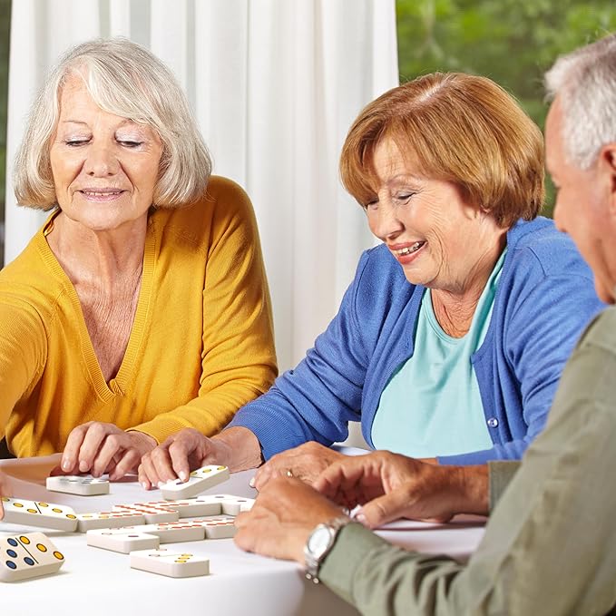 Keeping Busy Match The Dots Dominos Activity Kits for Dementia Patients | Dementia Activities for Seniors Alzheimers Products for Elderly Gifts | Memory Games for Adults Gifts for Elderly Men & Women