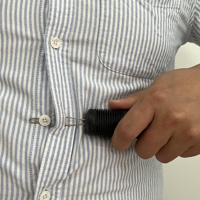Button Hook Tool - Easy Dressing Aid for Elderly - Button Hook and Zipper Pull - Perfect for Those with Hand Difficulties (A)
