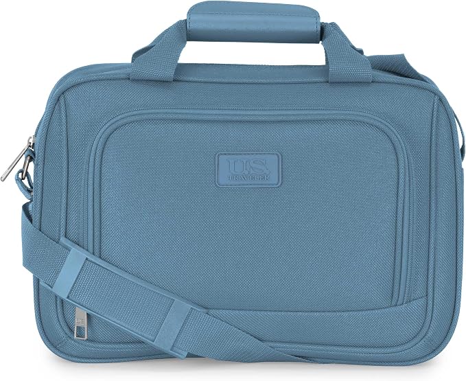 U.S. Traveler Rio 14" Travel Tote Bag, Lightweight 1200D Carry-On Bag for Women & Men