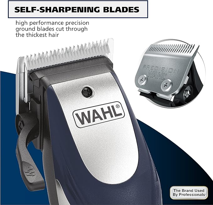 Wahl Lithium Ion Pro Rechargeable Cordless Hair Clippers for Home Haircuts | Cordless At Home Haircuts For Men, Women & Children, Smart Charge Technology For Convenient Haircutting – Model 79470