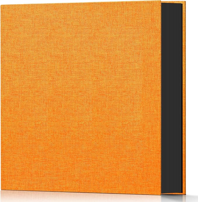 Popotop Photo Album 4x6 600 Pockets for Wedding Gifts,Linen Hardcover Picture Albums for Family Anniversary Baby Vacation Pictures