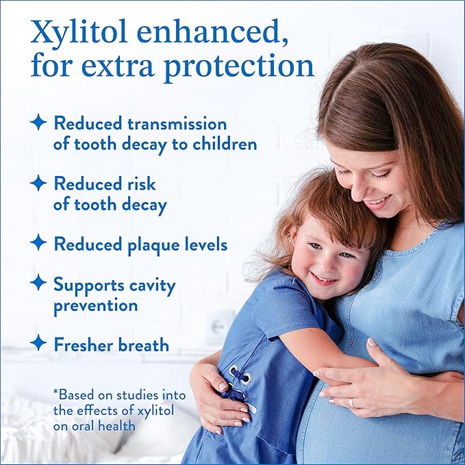 Mouthology 10% Nano Hydroxyapatite Toothpaste (Fluoride Free), Whitening*, Xylitol Toothpaste for Adults, Supports Enamel Care*, Appropriate for Sensitive Teeth*, SLS Free, Mint 4oz (USA Made)