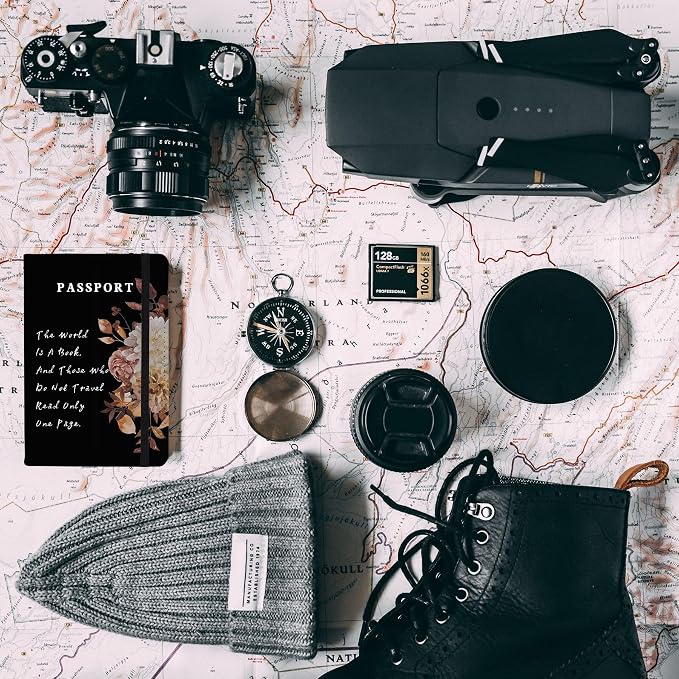 Passport Book Holder Passport Wallet for Children Passport Holder for Kid Passport Cover for Boy and Girl Passport Case Passport Books Holder 1 PCS Mother's Day (6x4IN)