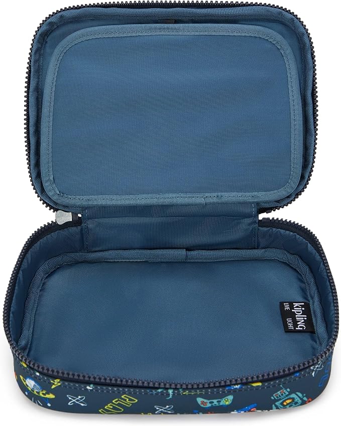Kipling Women's 100 Pens Printed Case, Organize Accessories, Art Supplies, Makeup, Travel Organizer