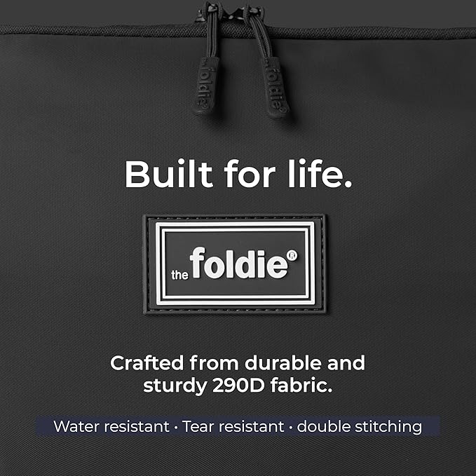 The Foldie Foldable Travel Bag for Women - 40L Weekender Bag with Multiple Pockets - Carry On Expendable Travel Bag