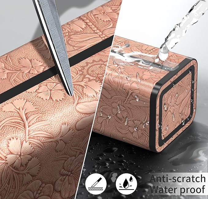 Pill Organizer 7 Day AM PM, Discreet 2 Times a Day Weekly Pill Box with Double Protection Shell, Large Capacity Portable Vitamin Case for Travel Meds & Medicine Organizer (Organge-Pink)