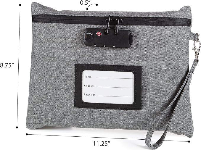 MEDICINE RX SAFE Medication Travel Bag