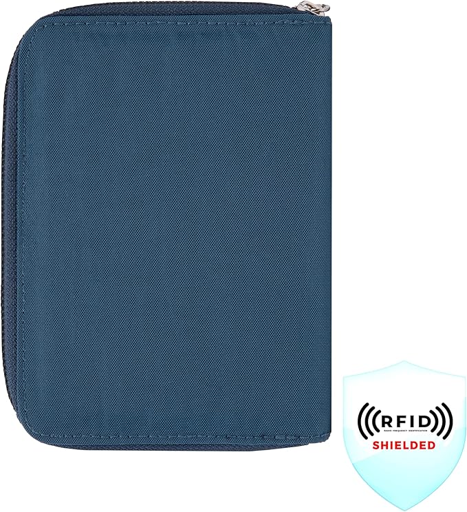 Travelon RFID Blocking Passport Zip Wallet