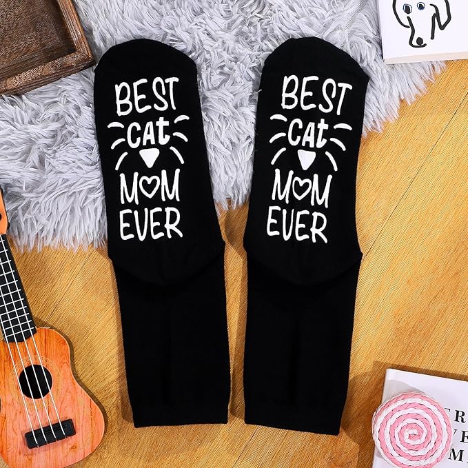 ZXGXLAW Birthday Gifts for Cat Dog Dad Cat Dog Mom,Funny Socks for Men Women Christmas Ideas,Crazy Gifts for Animal Lovers