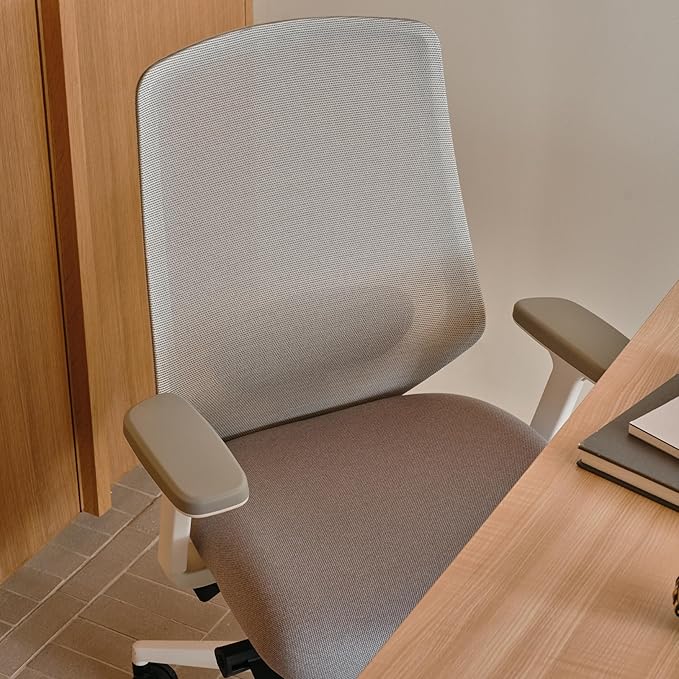 Branch Ergonomic Chair Pro - Mesh Office Chair with 14 Points of Adjustment - Height, Depth & Tilt Adjustable - 5D Armrests - Forward Tilt, Smooth Recline, and Lumbar Support - Boulder