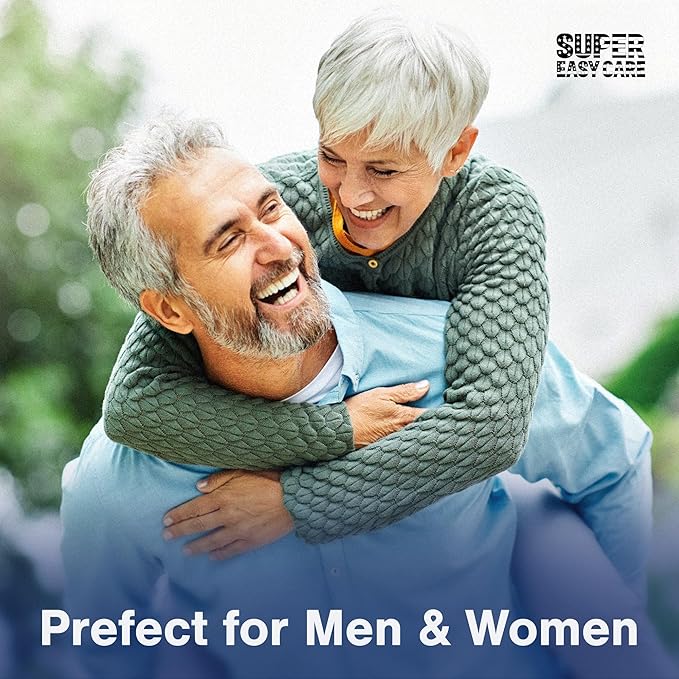 Super Easy Adult Diapers Pack of 10 | Disposable Incontinence Underwear for Men & Women | Leakproof, High Absorbency, Soft & Comfortable Day & Night Protection